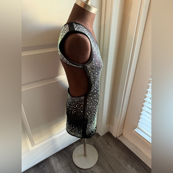 Black Sleeveless Dress with Glittering Details size Small - Picture 8 of 8